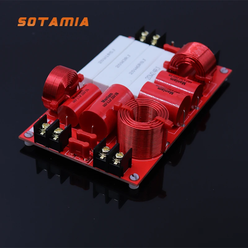 

SOTAMIA 250 Вт Фильтр для динамика с пересечением частоты тройные басы двухсторонний телефонный громкоговоритель с подставкой HIFI Домашнее аудио