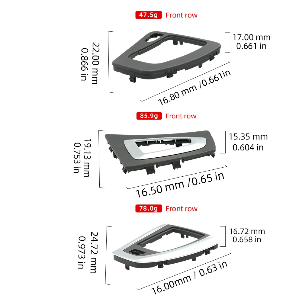 51167155643 Gear Selector Switch Shifter Cover Car Shift Lever Bezel Trim For BMW 3 Series E90 E92 E93 F35 F30 F34 F32 F36