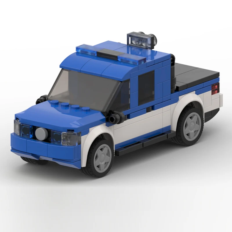 City Car Model MOC Building Bricks Multi-Functional Rescue Vehicle Modular Technology Children Holiday Gifts Assemble Toys Suit