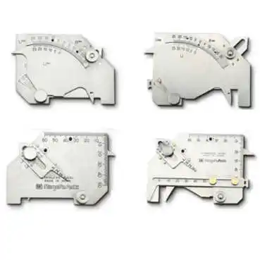 MG-8 Stainless Steel Weld Inspector  Weld Gauge Seam Inspection Ruler  Metric & Imperial Type Inspection Ruler