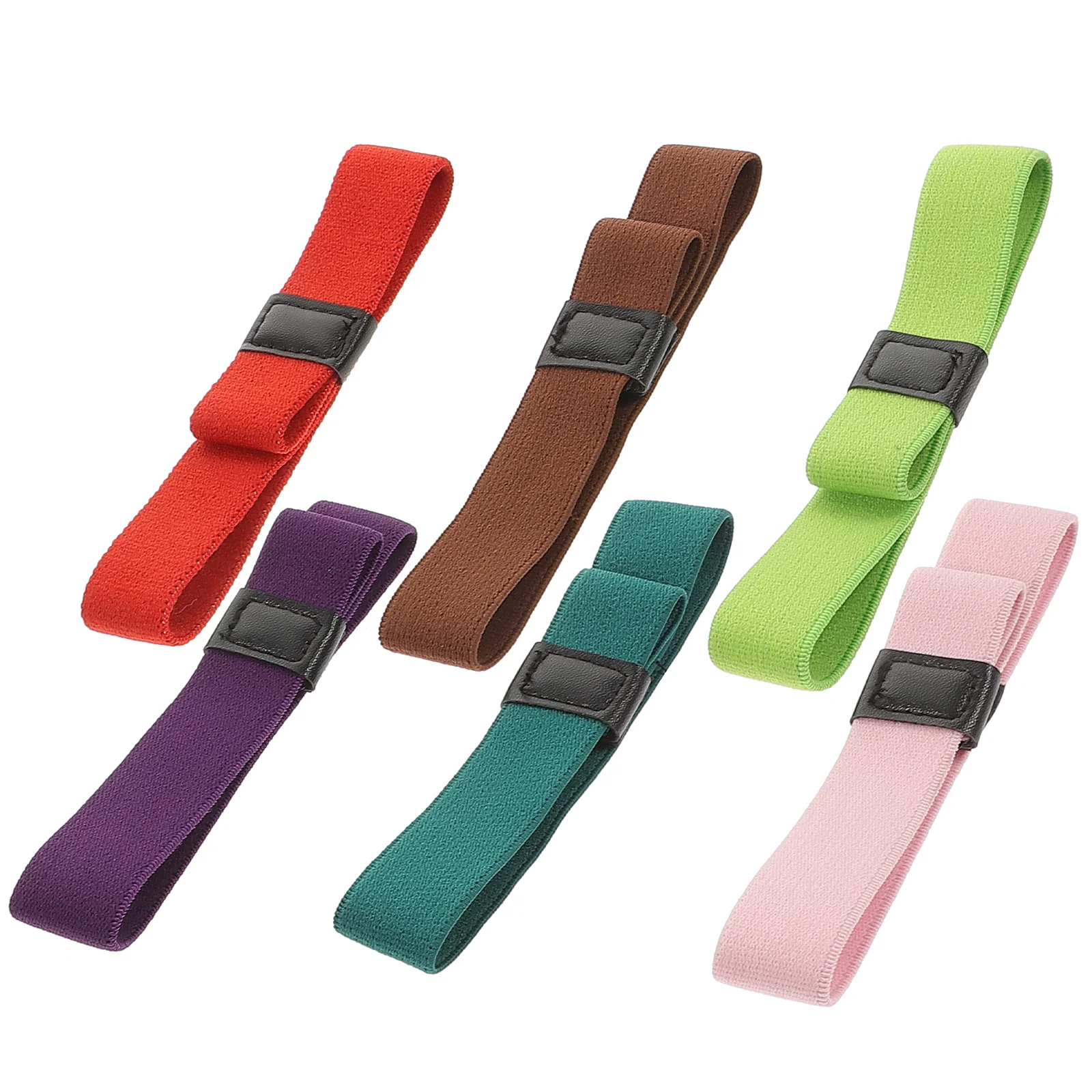 6 Pcs Office Lunchbox Strap Bento Reusable Straps Elastic Practical Fixing Travel