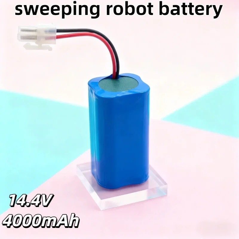 14.8V Rechargeable Lithium Battery – 2600mAh Spare Accessory ,for Ilife A4s/A7/V7s Plus/V55 Pro/W400/A9s/CR130 Robot Vacuum