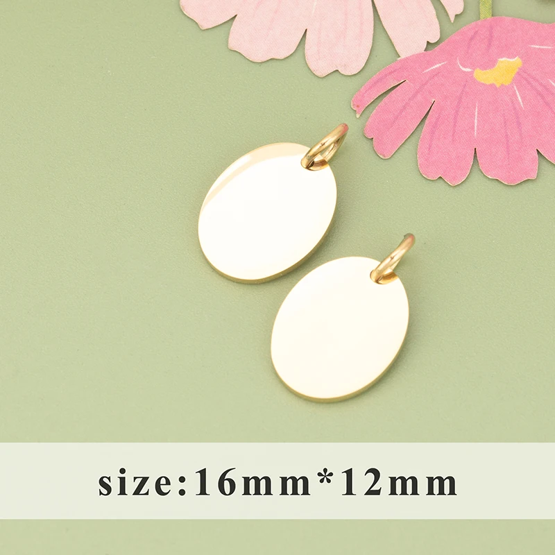 assoonas, 4 Stück/Set, MI64, wasserdichte Schmuckaccessoires, 316L-Edelstahl, Anhänger, Schmuckzubehör, DIY-Anhänger – Detail 7