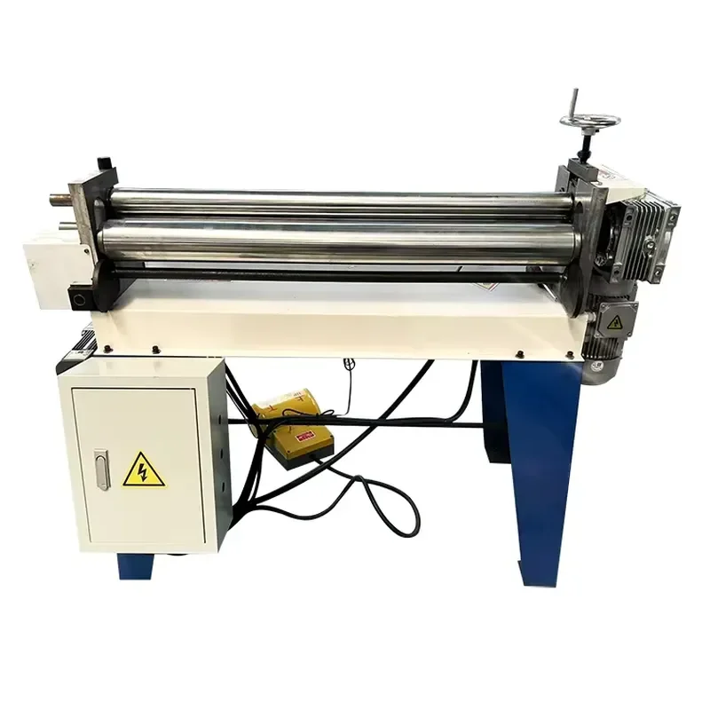 

High Quality Manual Stainless Steel Carbon Steel Plate Rolling Machine Gear Core Multifunctional Three Roller-Bending Machine