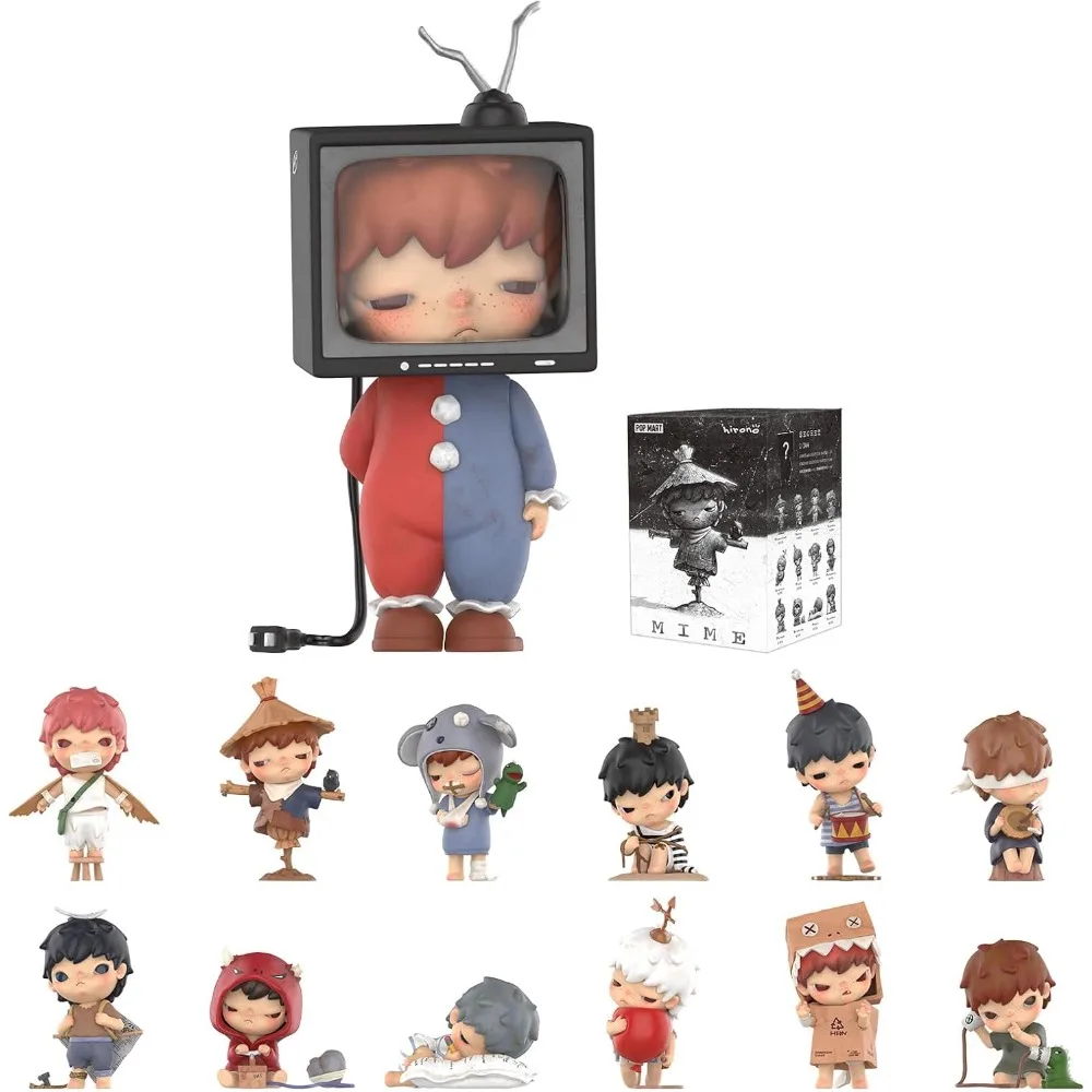 

Hirono Blind Box Figures, Random Design Action Figures Collectible Toys Home Decorations