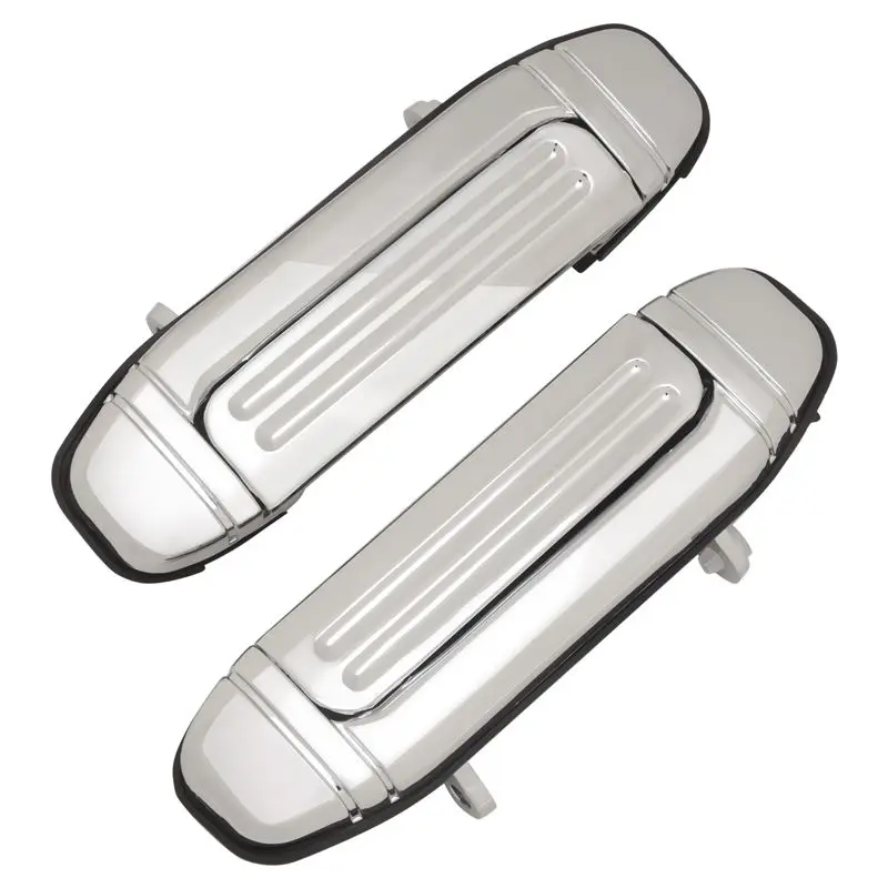 Front Pair Outside Door Handle Plating For Montero Pajero V46 V31 V32 V33 V43 V45 V46 MR156876 MR156875