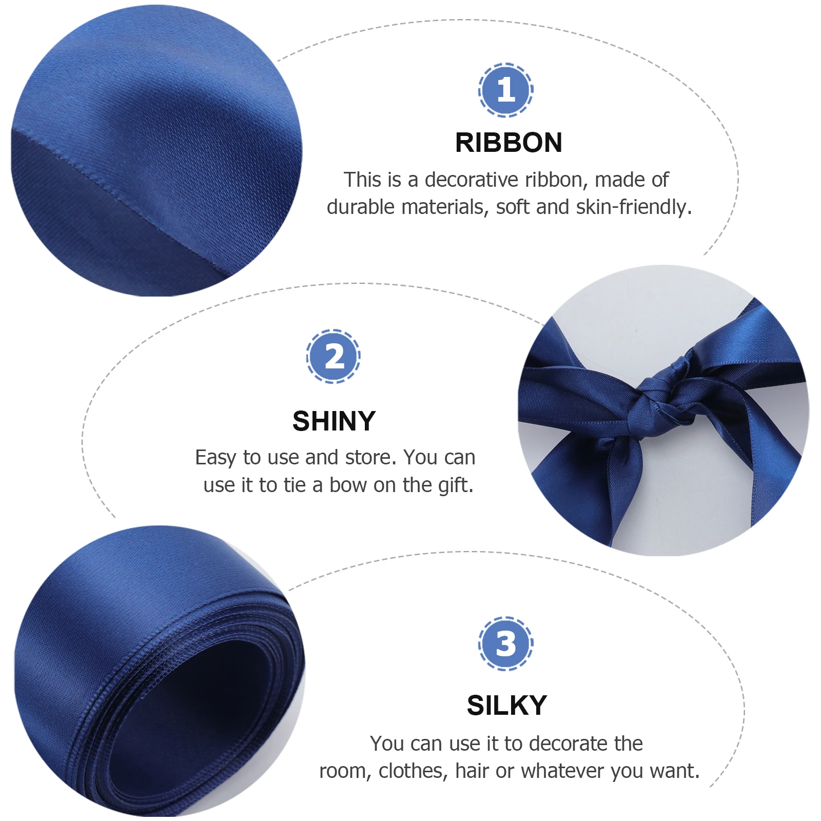 

2 Pcs Christmas Wired Ribbon Holiday Gift Box Wrapping Ribbons Unique DIY Present Packing Cake Gifts