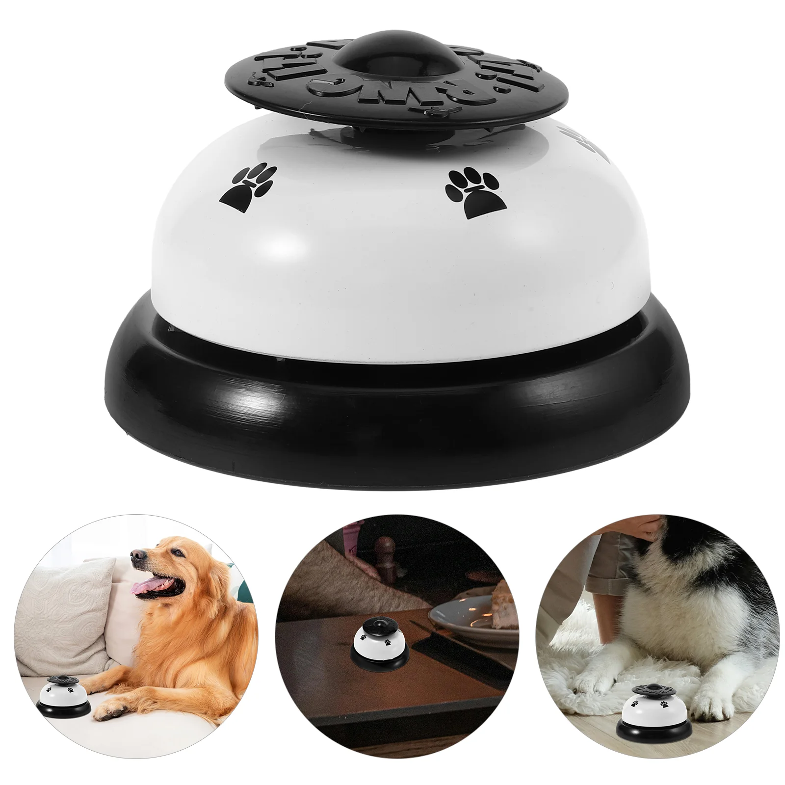 

Intelligence Toy Bell Pet Dog Interactive Training Bells Cat Door Game Call Potty Trainer Puppy Press for Kitten Toys