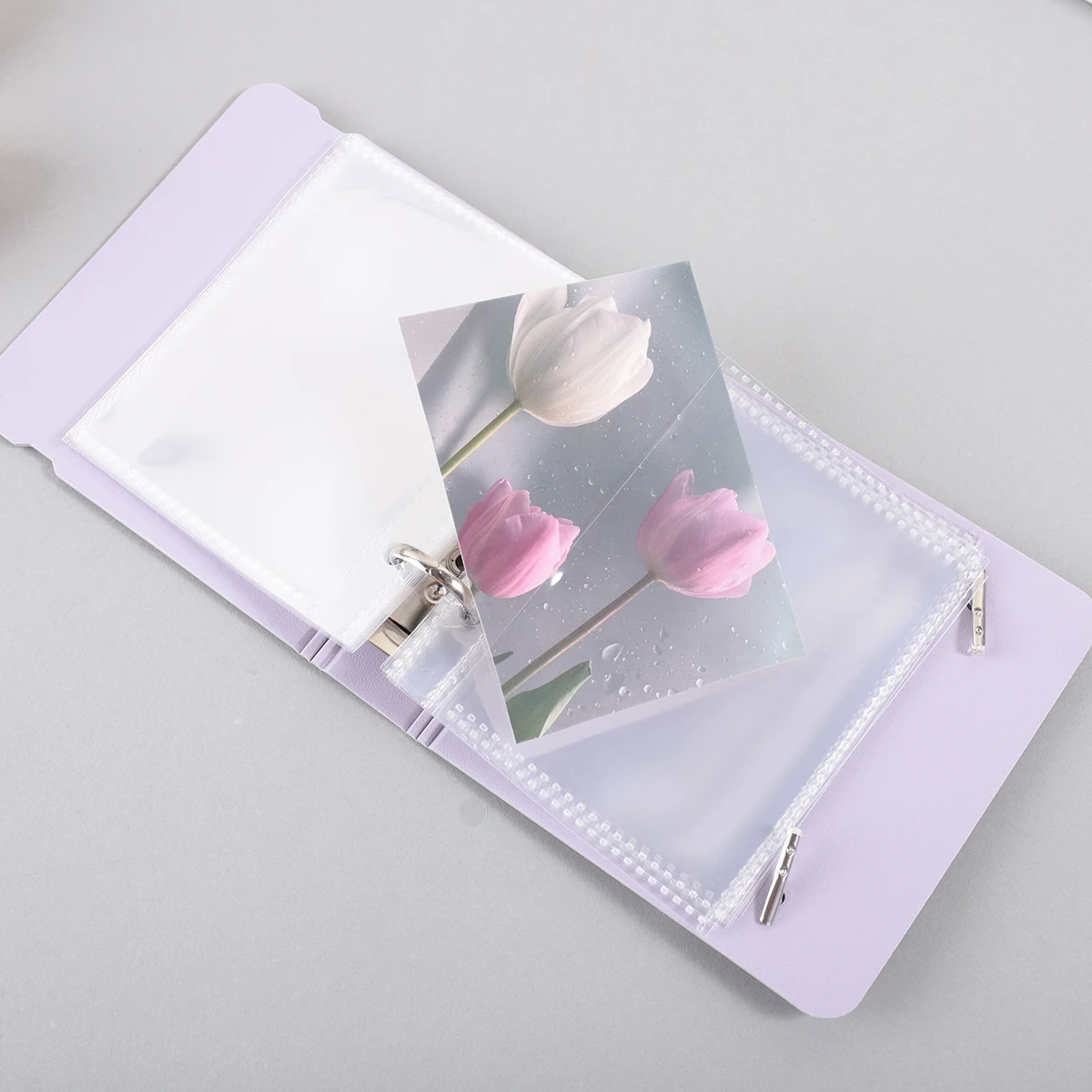 Простой держатель для карточек с отрывными листами для фотоальбома, отдельно для сбора фотографий и визитных карточек, незаменимый для использования на открытом воздухе