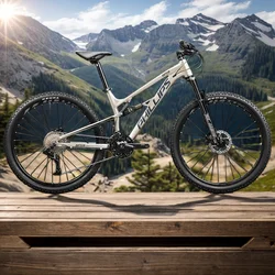 Double disc brake,Soft tail Speed drop Mountain bike,Dual shock absorption,Aluminum alloy Outdoor bicycle,30/33speed,27.5inches