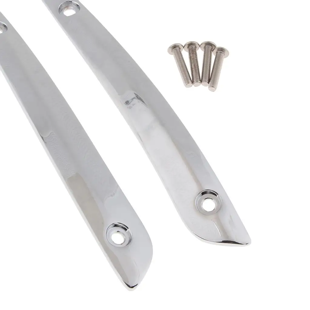 

Металлическая серебристая рамка боковой накладки ветрового стекла, аксессуар для Road Glide 2015-2024