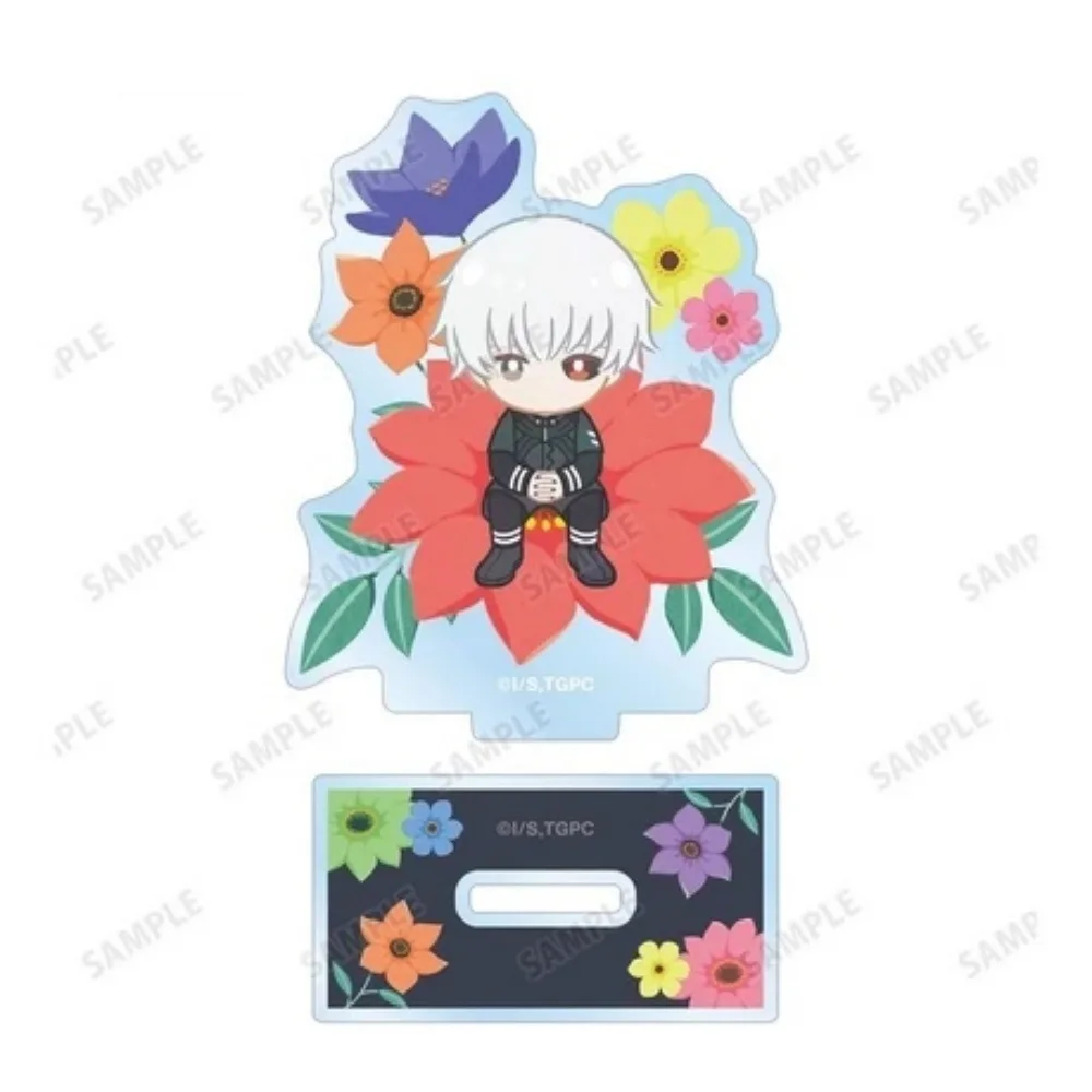 Anime Tokyo Ghoul Botania Q Version Acrylic Stand Desktop Decor Display Ornament, Anime Collectible Gift for Fans Keychain