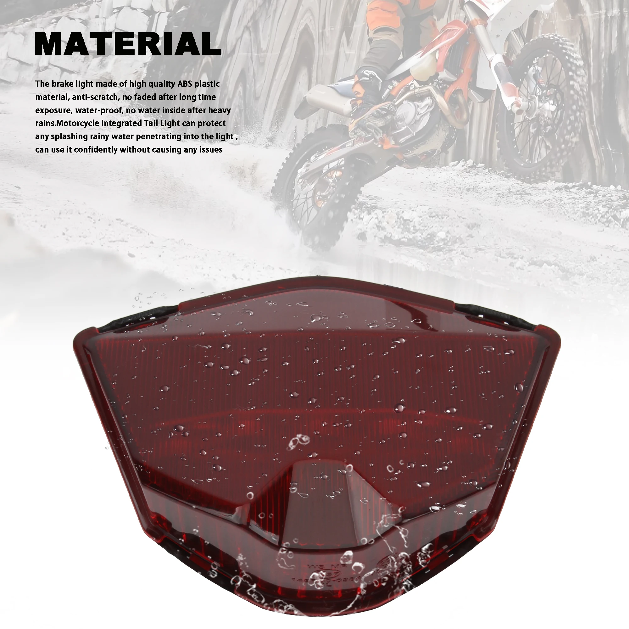 For KTM Motorcycle Rear Tail Light Brake Signal Light EXC XCF XCW 150 250 350 450 500 530 2012 to 2016 Enduro Motocross Parts - Image 2