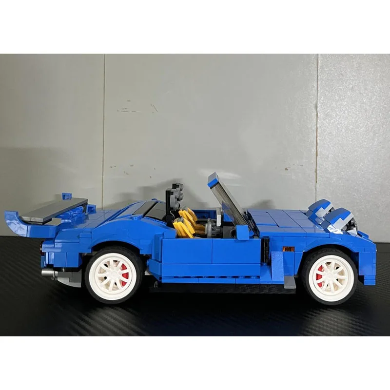 

MOC-161042 New Urban Sports Supercar Racing Brick Model 569 Parts Creative Boys Children's Birthday Christmas Toys Gift