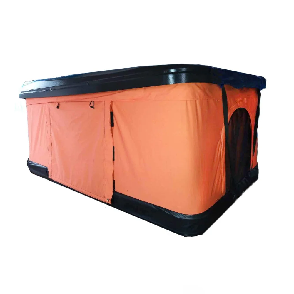 Popular Outdoor Rainproof Waterproof Car Roof Top Tent Camping ABS Hard Shell Car Rooftop Tent for Sale