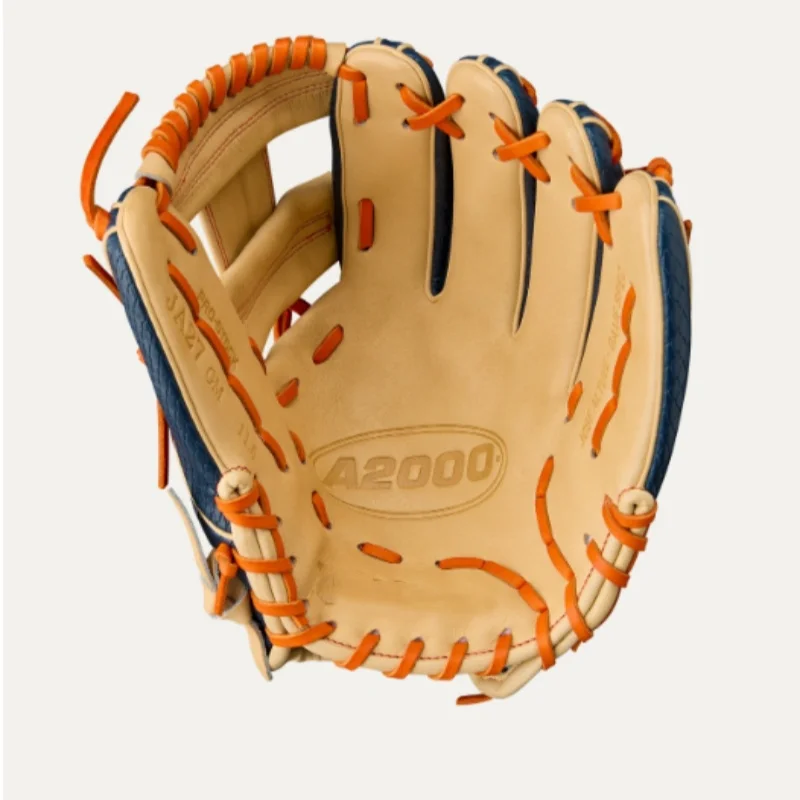2025 صنع في الصين قفازات البيسبول A2000 للتدريب الاحترافي قفازات البيسبول الجلدية