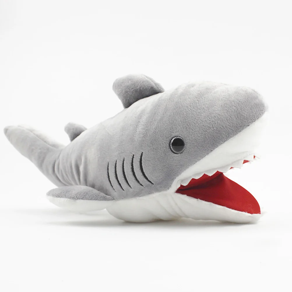 

1Pcs Plush Shark Hand Puppet Interactive Animal Hand Toy Creative Storytelling Puppet
