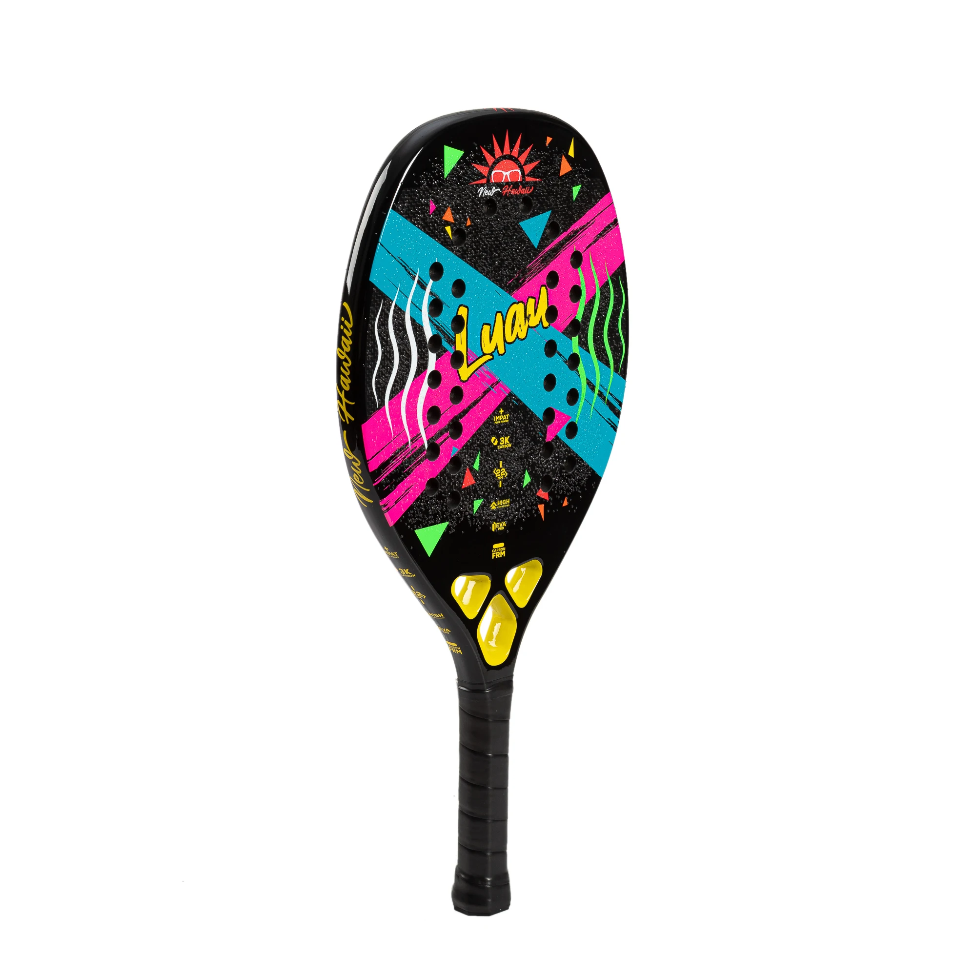 NEW3K02 Raket Tenis Pantai Serat Karbon 100% 3K