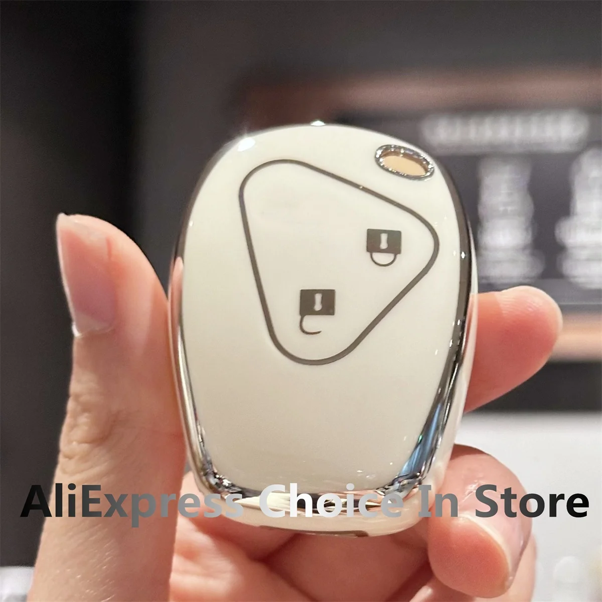 2 Buttons Car Key Fob Cover with Keychain for Renault Megane Duster Modus Espace Laguna Logan DACIA Sandero Fluence Clio Kango