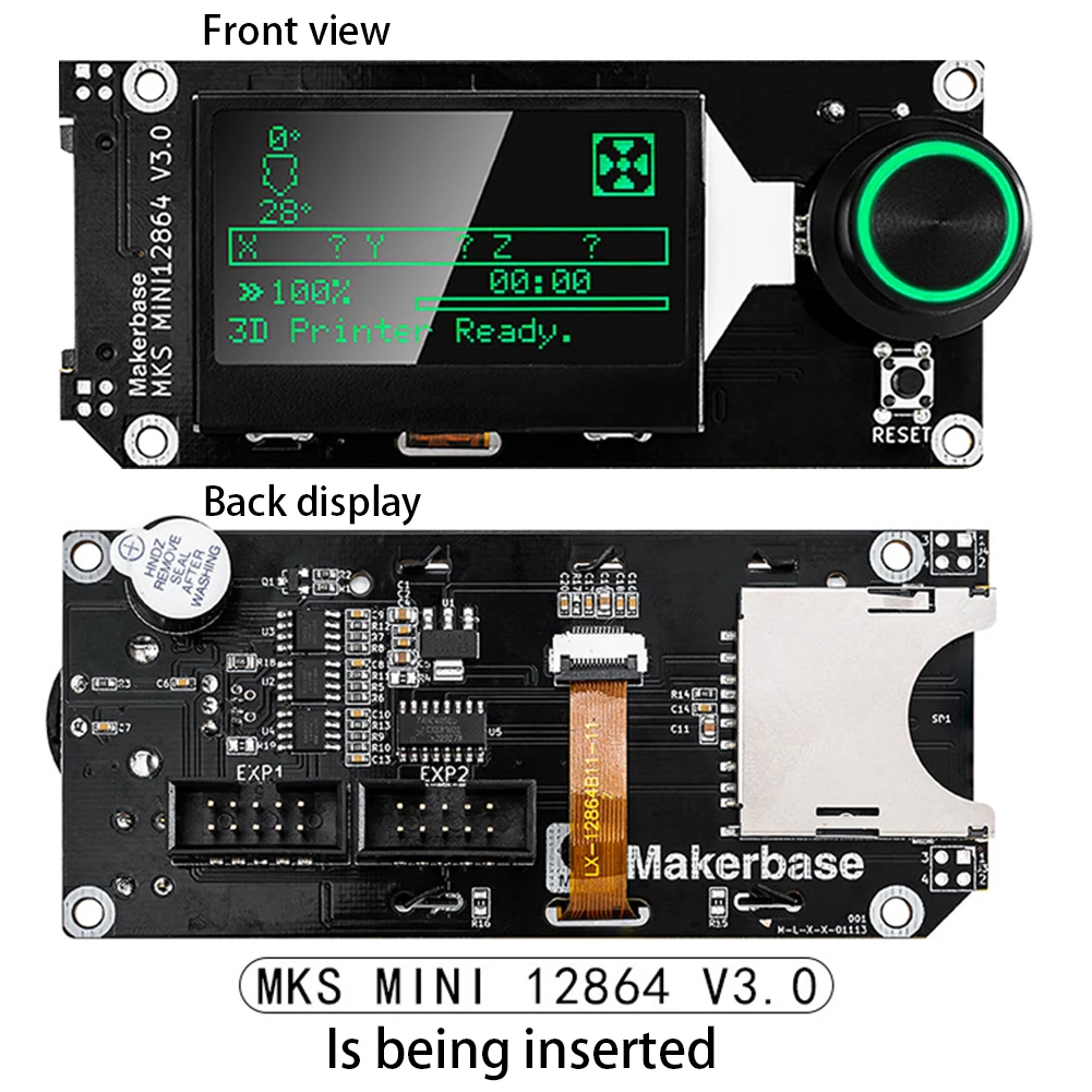 

Плата управления MKS PI, плата Klipper, MKS IPS50 5-дюймовый емкостный экран Makerbase Klipper TS35, экран дисплея для Voron 3D Pinter