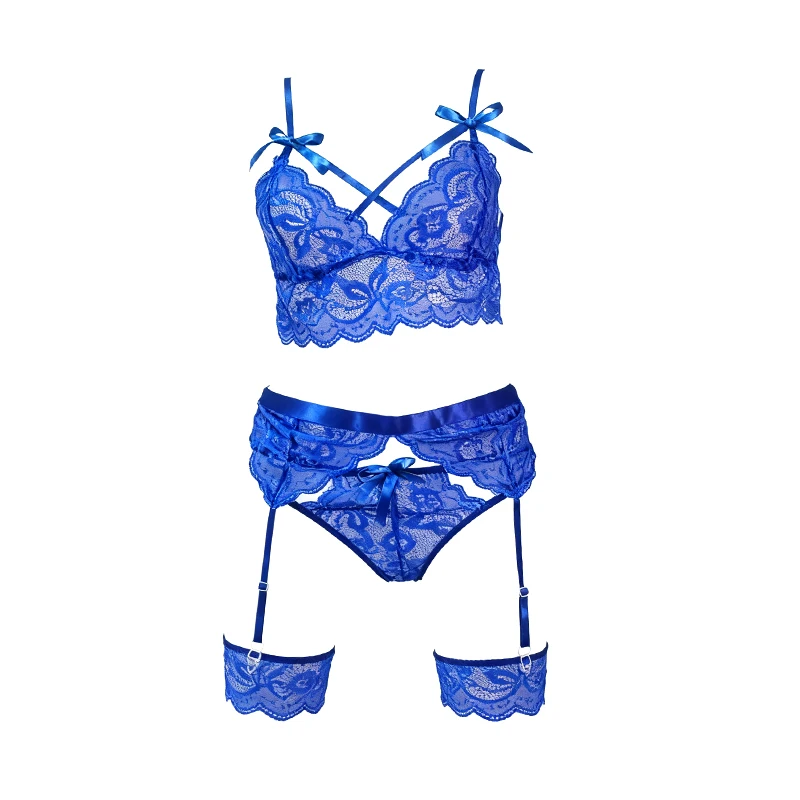 

1 шт. Женская сексуальная кружевная ночная сорочка, прозрачная сетчатая интимная одежда для сна, элегантное белье с V-образным вырезом для женщин