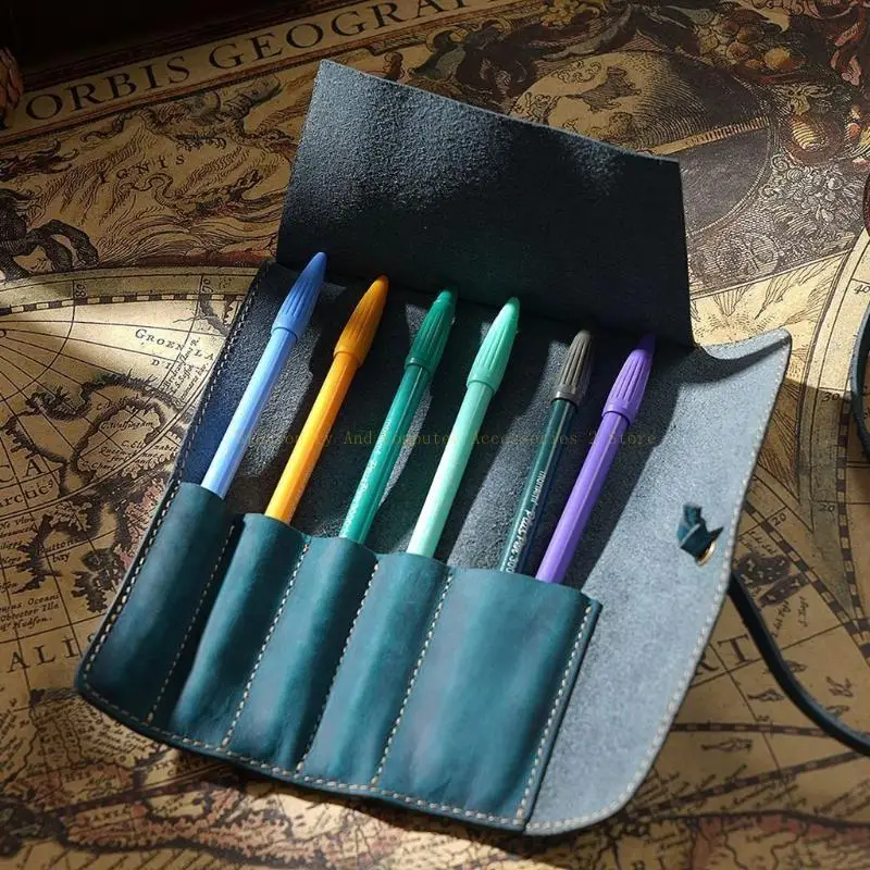 Tragbarer Lederfarbstift -Wickelstifte Roll -Schnitzmesser -Rollen