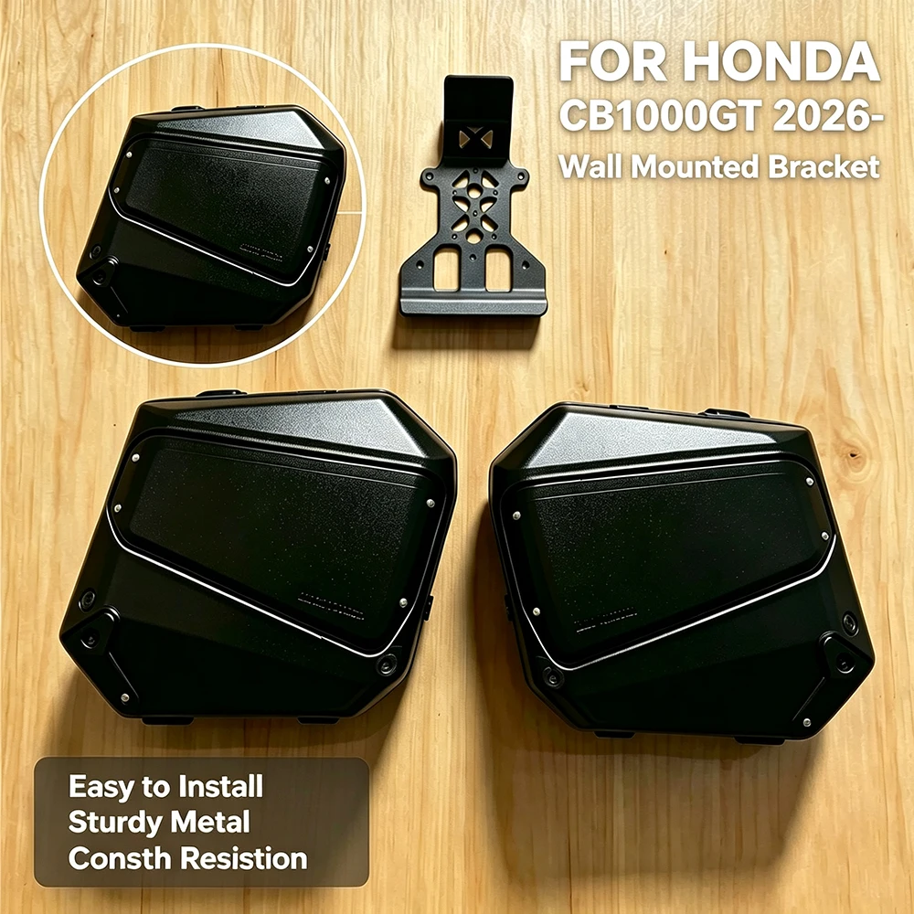For HONDA CB1000GT CB 1000GT 2026- Motorcycle Left Right Suitcase Mounting Brackets Complete kit CB 1000 GT Case Wall Mount Set