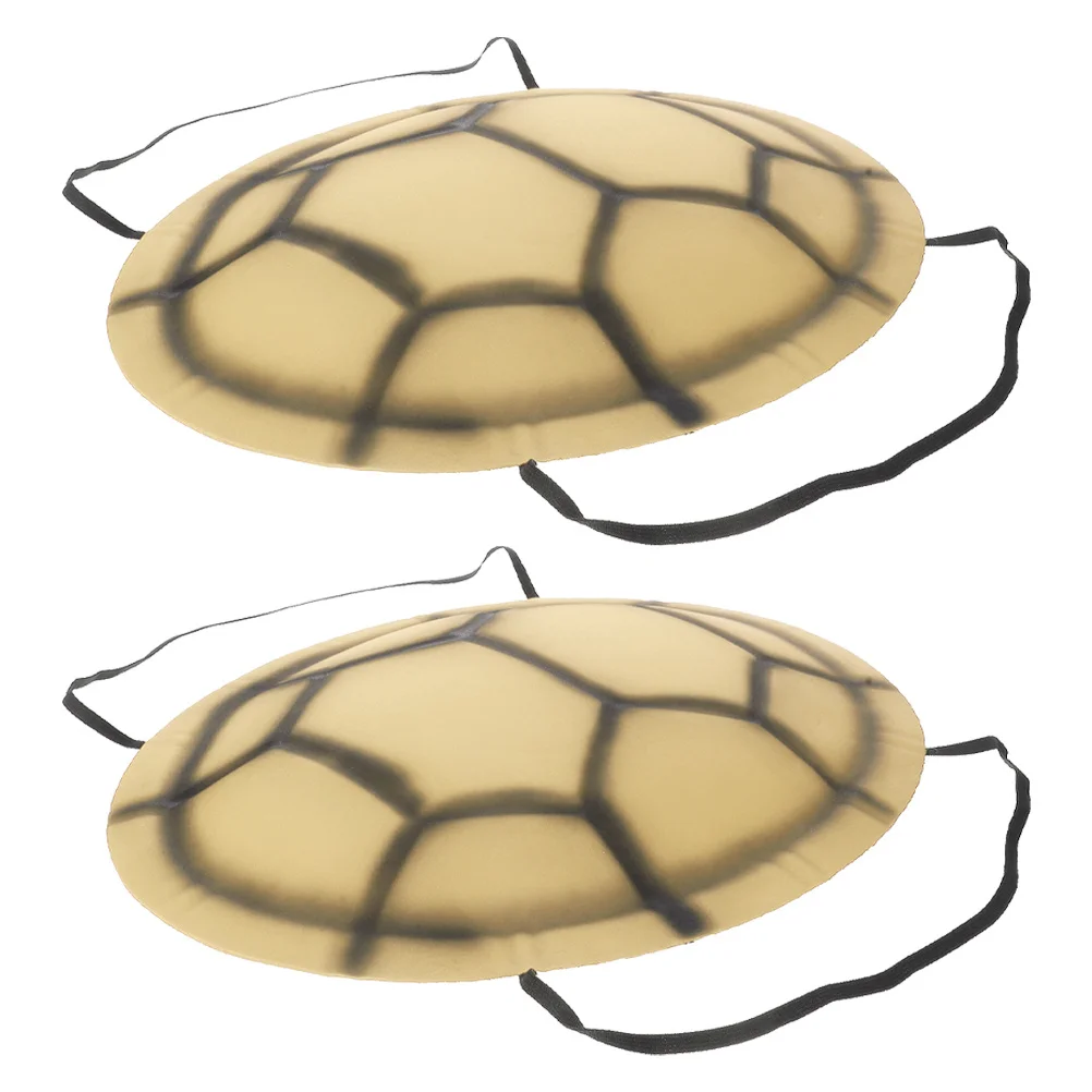 

2Pcs Halloween Turtle Shell Costume Props Durable Lightweight Kids Dress Up Accessories for Carnival Parties Family Gatherings
