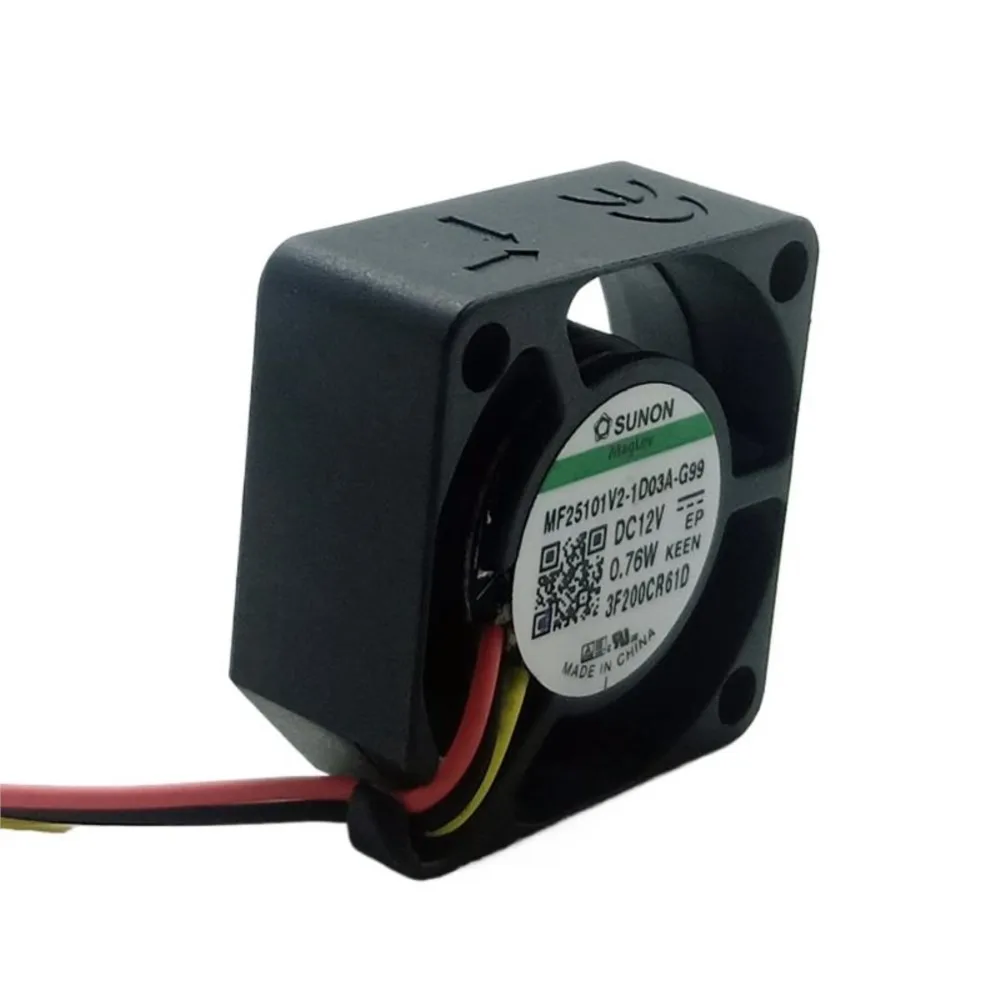 MF25101V2-1D03A-G99 25mm Mini Micro Cooling Fan DC 12v for Sunon 25X25X10mm
