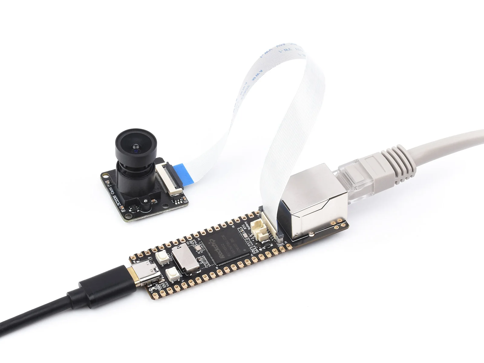 Luckfox Pico Pro/Max RV1106 Linux Micro Development Board، يدمج معالجات ARM Cortex-A7/RISC-V MCU/NPU/ISP