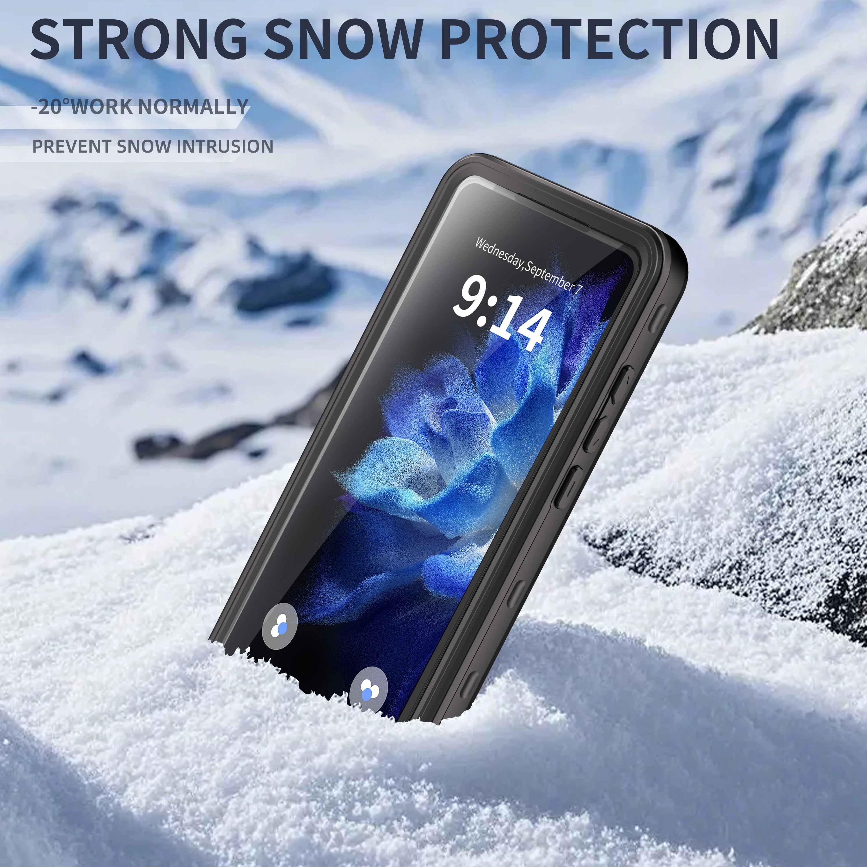 

Водонепроницаемый чехол для телефона IP68 для MOTO G Stylus, военный класс, защита от падения, сверхмощный защитник, противоударный чехол для плавания, дайвинга
