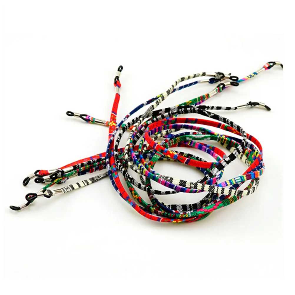 

3 Pieces Eyeglasses Strap Cotton Non-Slip Adjustable Rubber Holder Eyewear Retainer Cord Sunglasses Reading Glasses Unisex