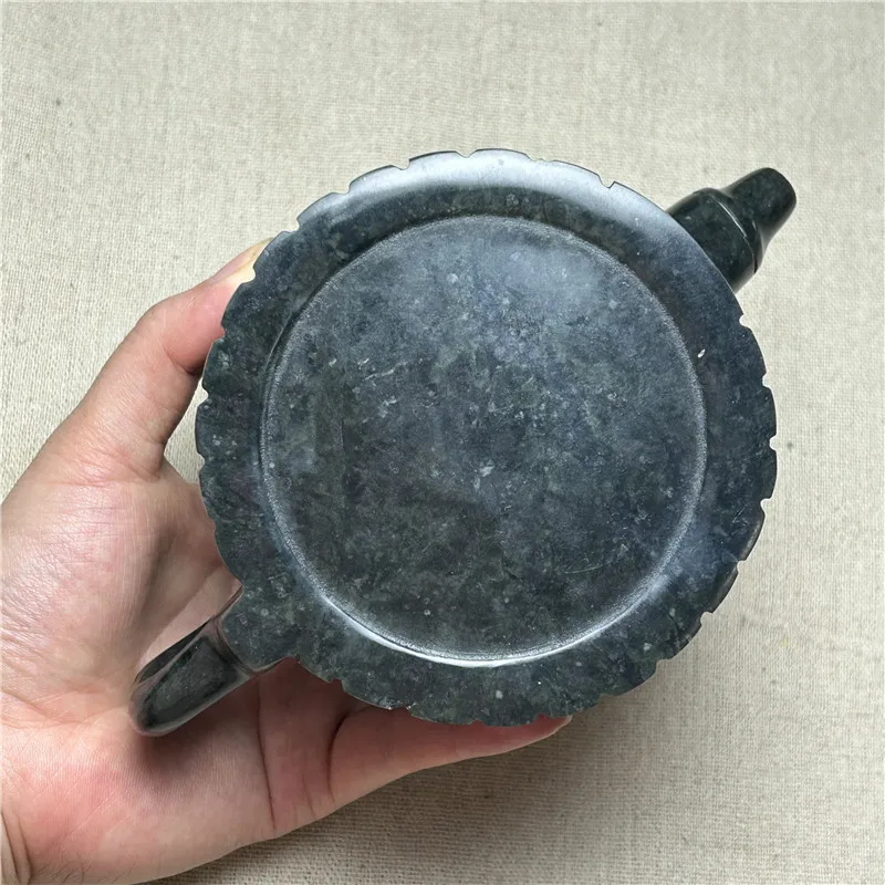 Yao Wangshi olla de bambú, tetera de meteorito del Tesoro tibetano, taza de bambú, hervidor hecho a mano, estilo tallado