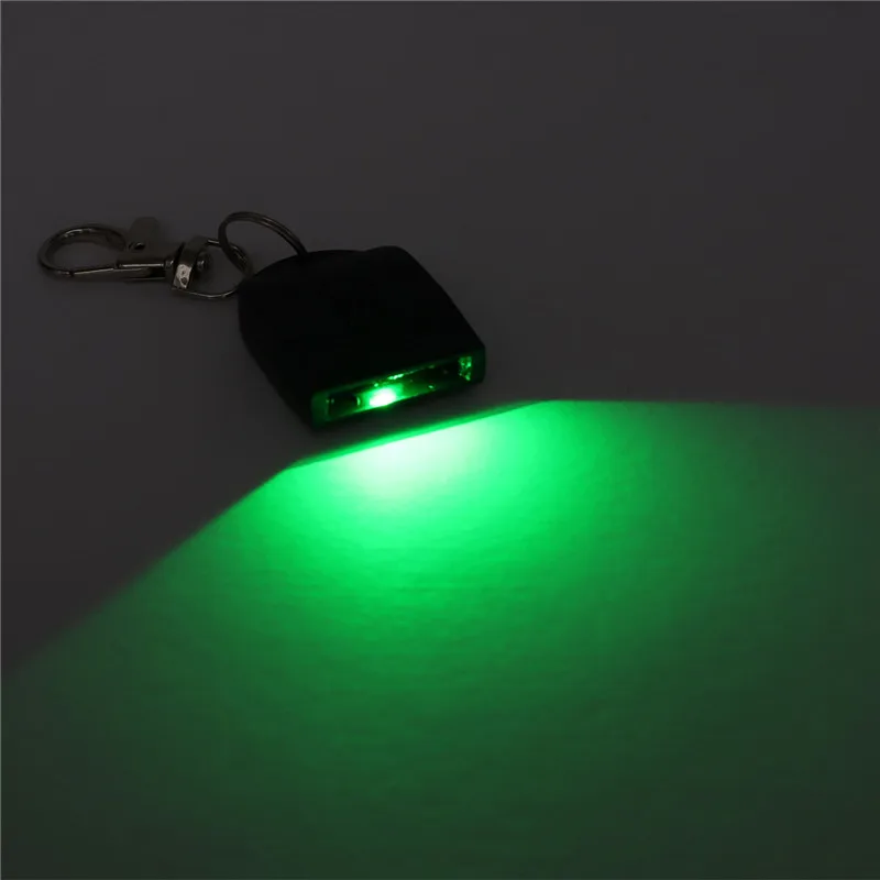 LED Colorido 3D Keychain, Luz Noturna, Chave Lâmpada Pingente, RGB, Casamento, Decoração de Natal, Presente DIY, 200Pcs