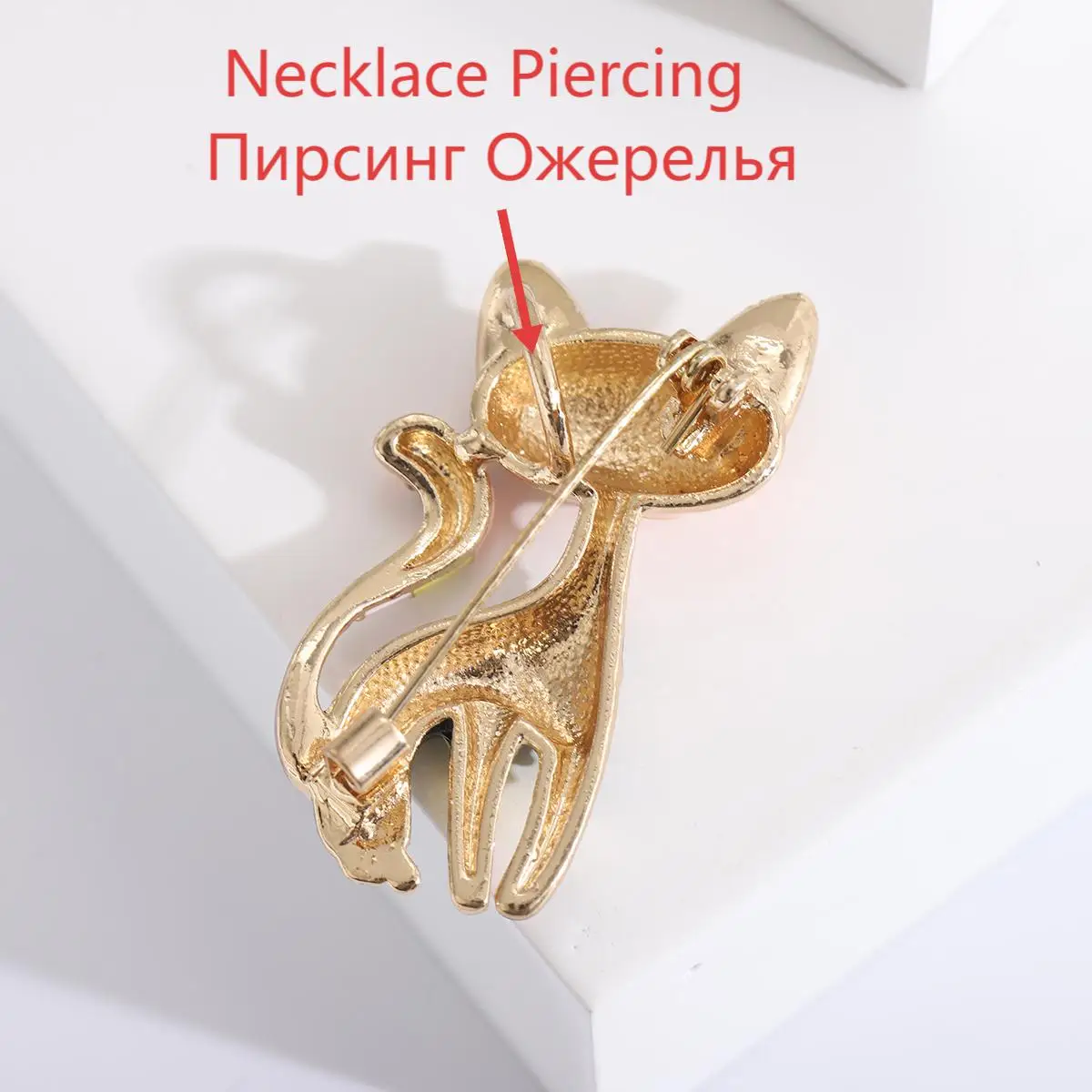 Beaut&Berry Cute Enamel Cat Brooches for Women Unisex Animal Combo Pins Casual Party Accessories New Gifts Friends Decoration