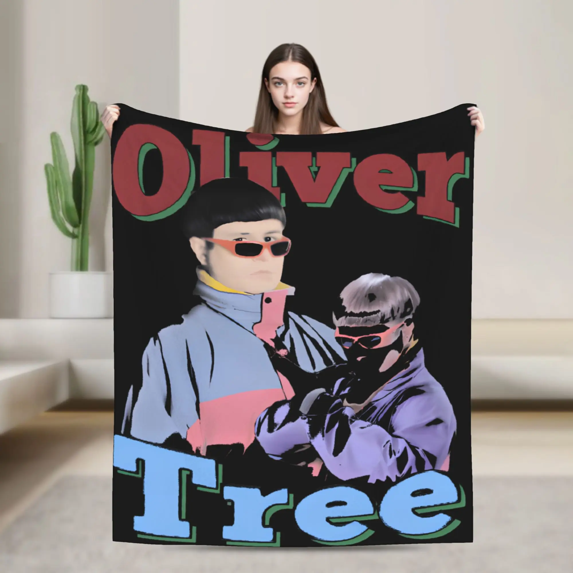 RIP Oliver Tree 1993-2026 Merch Blanket Super Soft Warm  Throw Blankets for Couch 50x60 Inches Multi-size Bedspread