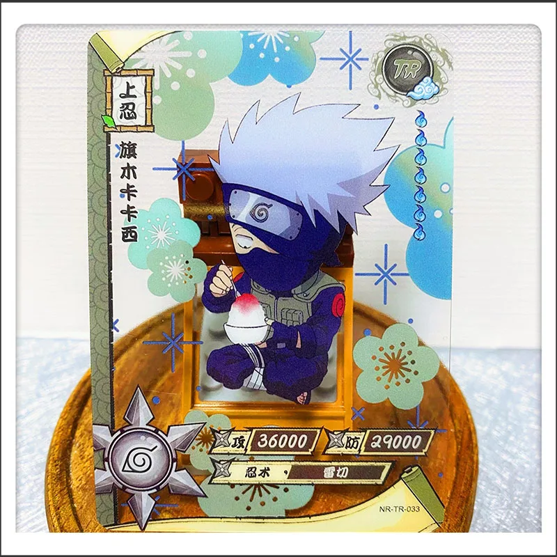 KAyou Anime Naruto Coleção de Cartas Raras, Cartas Transparentes, Haruno, Sakura, Hatake, Kakashi, Uzumaki, Naruto Uchiha, Sasuke, TR 28-54