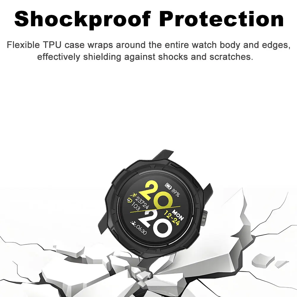 For COROS PACE 3 Soft TPU Case Protective Cover For COROS PACE3 Watch Cases Protector Smartwatch Accessories