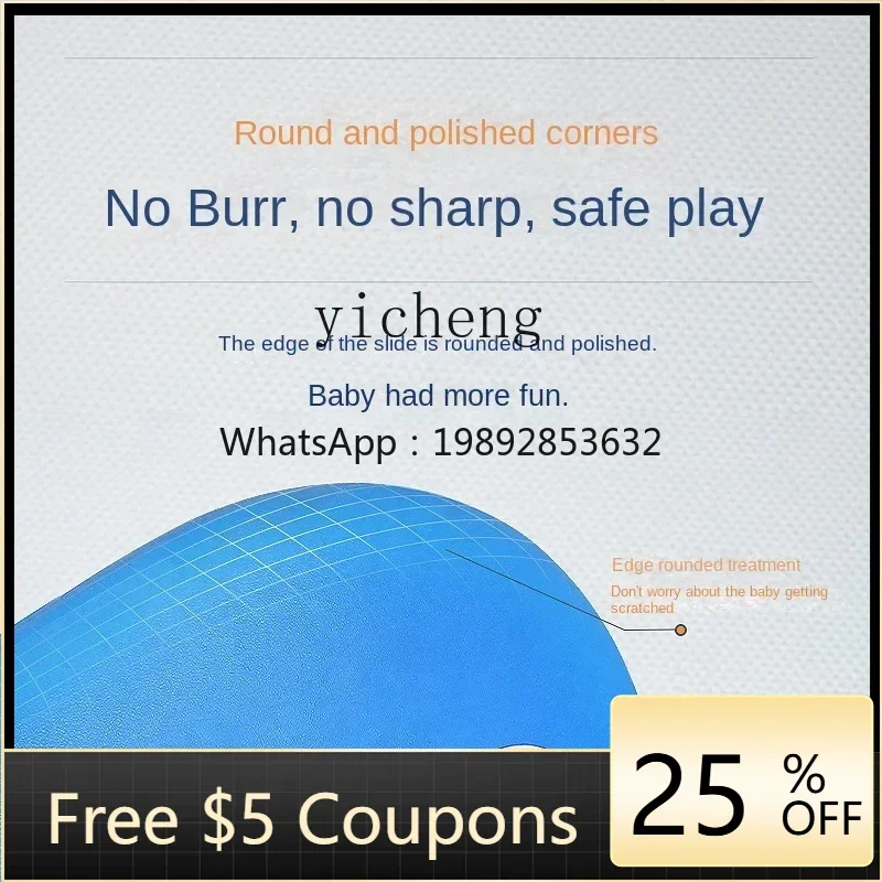 

Kindergarten Slide Outdoor Indoor Home Children Snail Outdoor Slide Baby