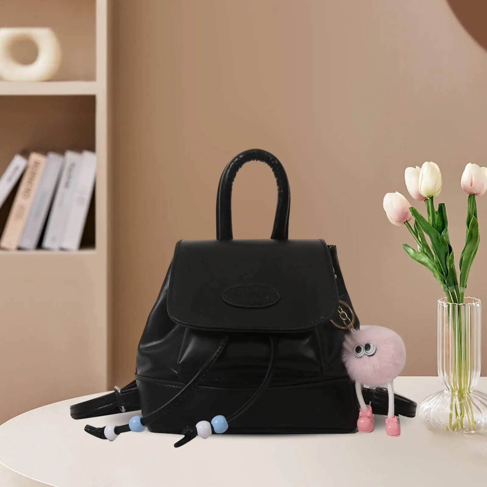 Women Backpack Elegant Funny Lightweight Drawstring Small Backpack Purse Summer Bag for Street Travel Spring Commuting Girls