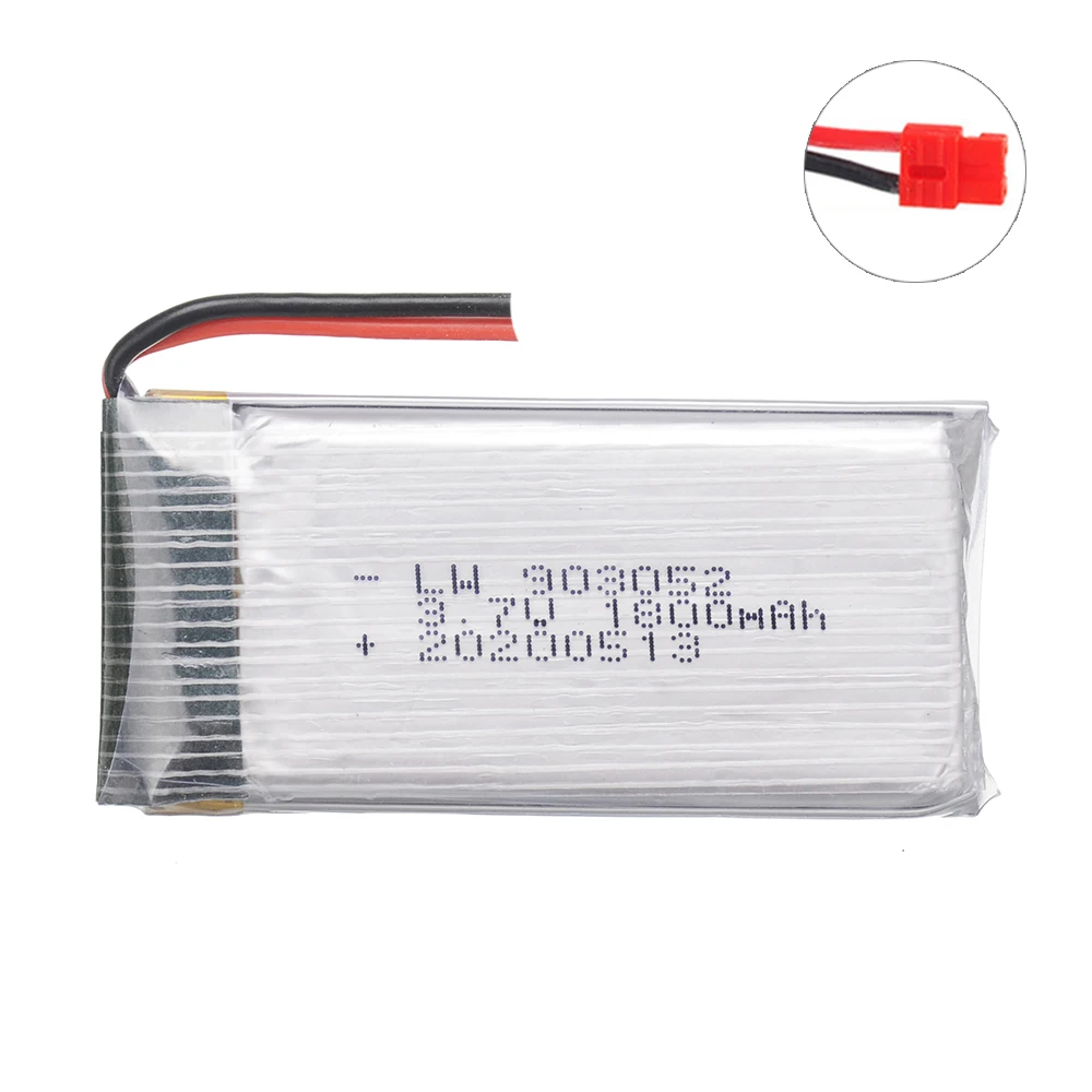 (XH 4,0 stecker) lipo Batterie 1S 3,7 v 1800mAh Akku mit ladegerät Für JJRC SYMA RC Drone Hubschrauber Quadcopter Teile