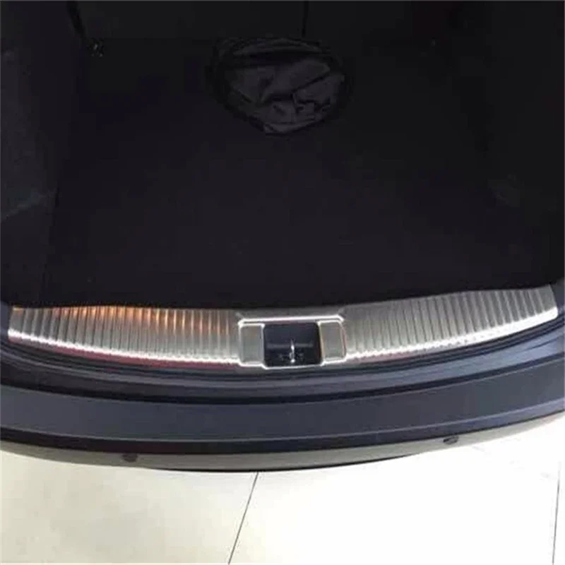 WELKINRY For Honda HR-V RU 2nd Generation 2014-2021 Vezel 자동차 테일 리어 박스 게이트 트렁크 부츠 도어 씰 임계 값 스커프 페달 트림