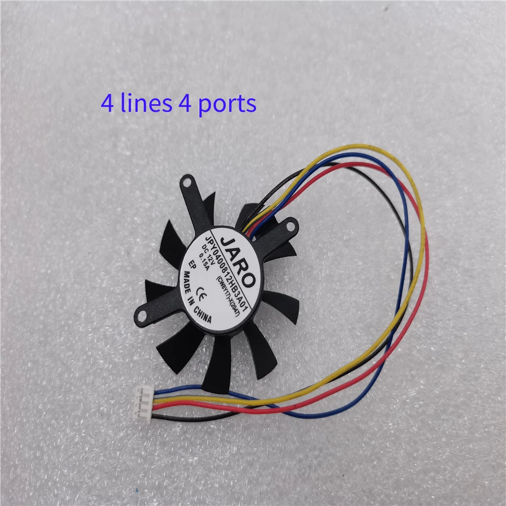 For AD0412MB-J91 GA41B2M ANTA AD0412HB-J93 JPY0400812HB3A01 JDY0400812MA1A01 AD0405MX-J90 Graphics card cooling fan