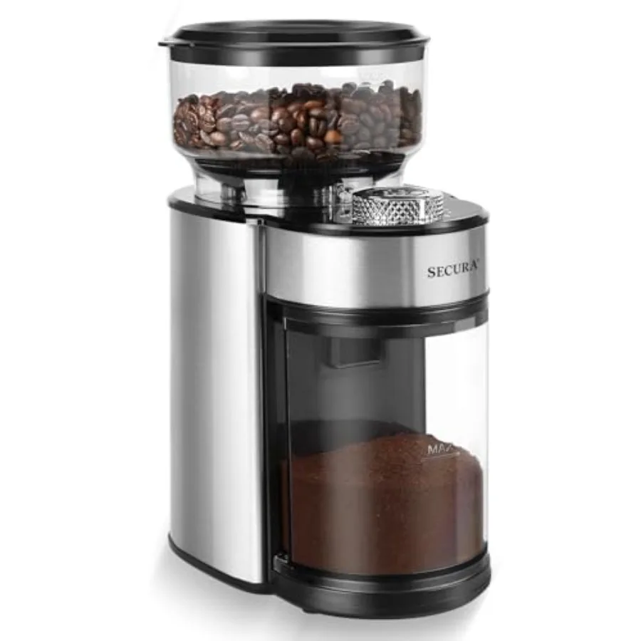 

Conical Burr Coffee Grinder Electric Coffee Grinder with 25 Precise Grind Settings, 2-12 Cups