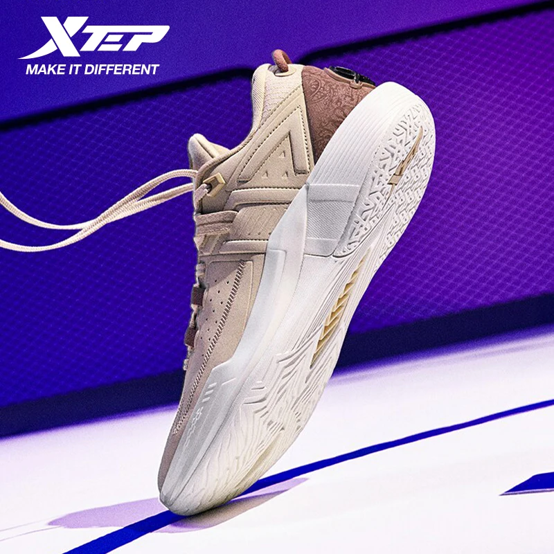 Xtep Lingji 3.0 Men's Basketball Shoes 2025 Winter Cushion Comfortable Combat Support Stability Practical Sneakers 875419120002