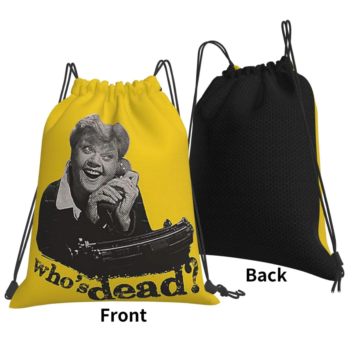 

Murder She Wrote - Fletch Backpacks Fashion Portable Drawstring Bags Sports Bag Book Bags For Travel School