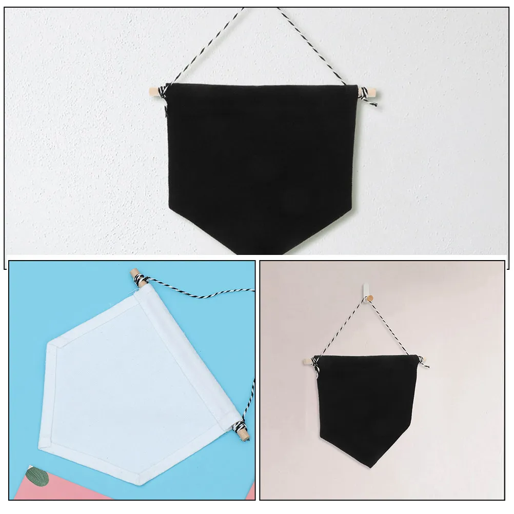 2Pcs Pin Display Banner Stylish Wood Fabric Enamel Pin Holder Display Charm Organizer for Large Collection Charm Organizer