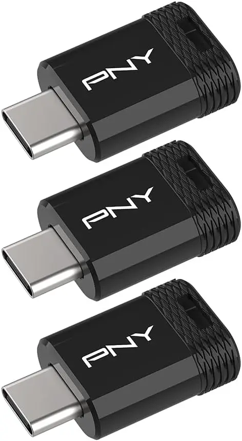 

Флеш-накопитель USB 3.2 Type-C, 64 ГБ, скорость чтения до 200 МБ/с, портативное хранилище, ультракомпактный дизайн, набор из 3 штук