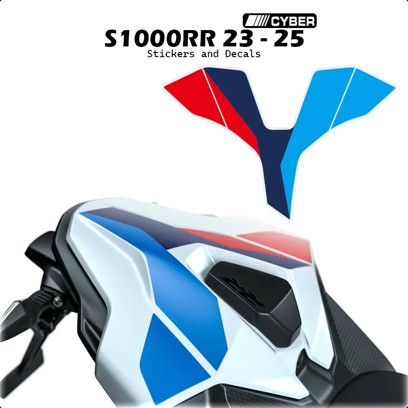 

2023 2024 2025 For BMW S1000RR Motorcycle Decals - Tail and Camel Hump
