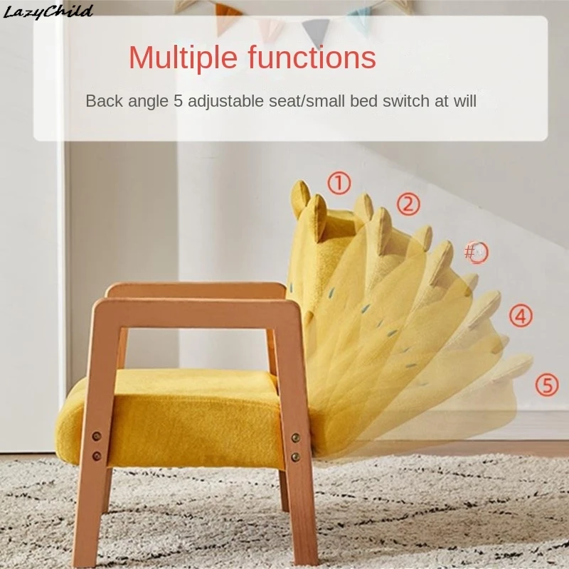 Lazychild Children Sofa Boy Cute Baby Sofa Chair Reading Corner Mini Stool Girl Reading Single Reclining Seat Silla Sofa News